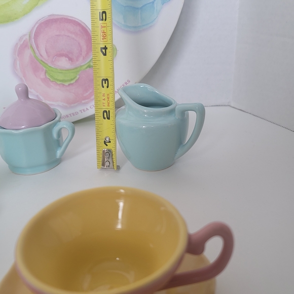 Rosanna Child's Tea For Me Too 13-Piece Ceramic Tea Party Set - Picture 15 of 17
